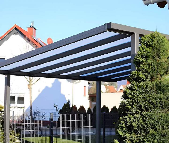 Réalisation de carport métallique Pontoise